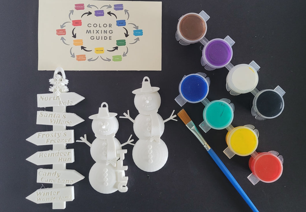 1221KOne - December Paintable Kit 1 (Personalized)